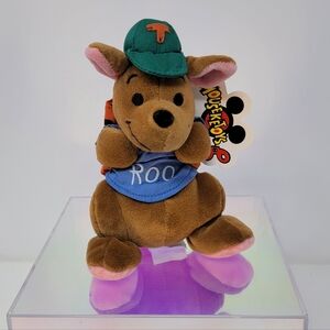 VINTAGE NWT 6" Winnie the Pooh BACK TO SCHOOL ROO Bean Plushie